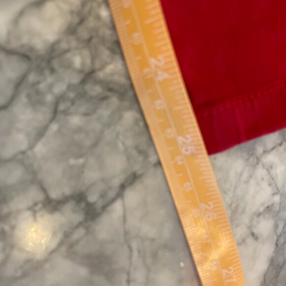 Wit & Wisdom Women Ab-Solution Crop Skinny Pants Ankle Skimmer Red Size 16 - Picture 5 of 5